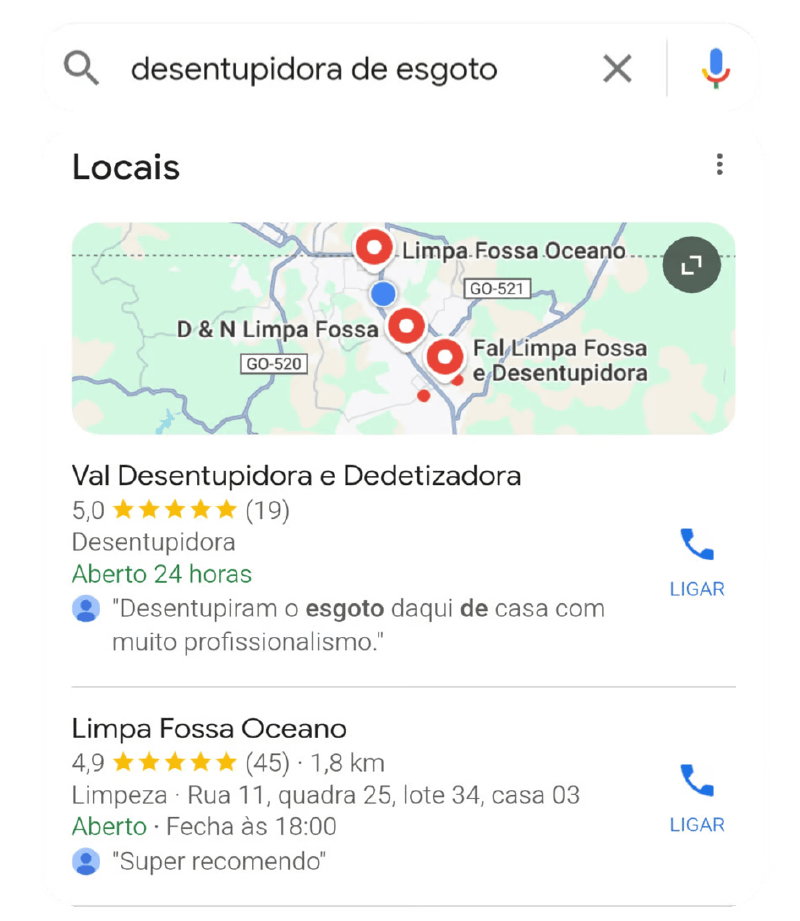 Imagem de resultados
